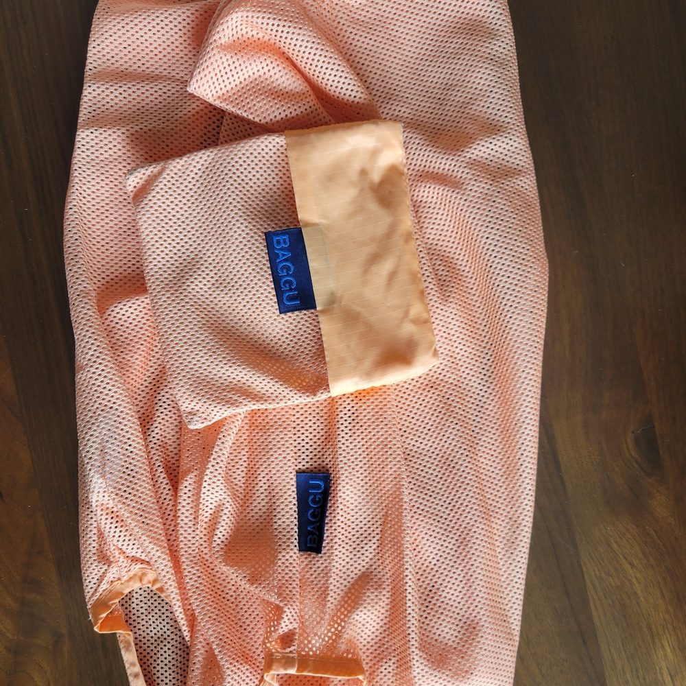 BAGGU Orange Peach Melon Mesh Standard Bag